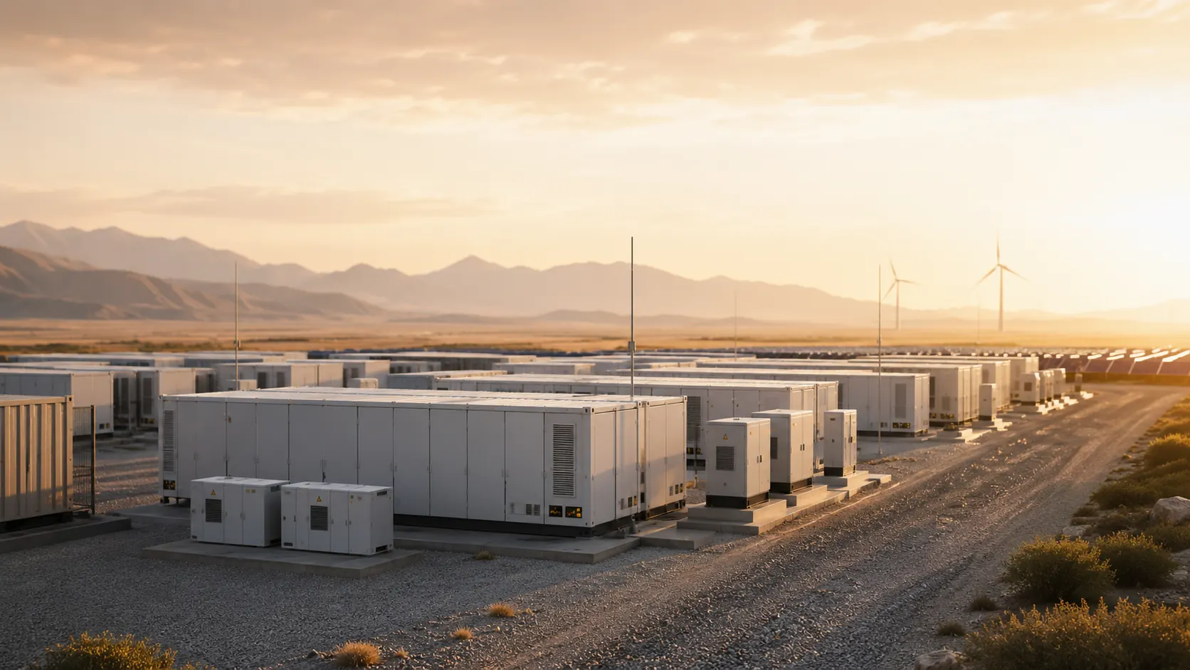 Utility-scale battery energy storage installation